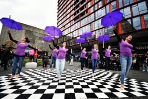 Compagnie Violetta performing at the IDDFestival in Rotterdam.